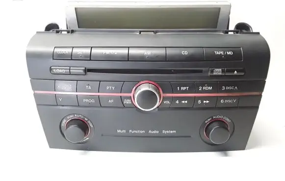 Mazda 3 I Radio/CD/DVD/GPS head unit 14789910 BP4L669S0A 04E1896845