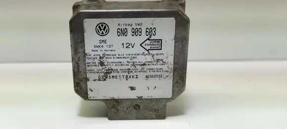 Volkswagen Sharan Airbag control unit/module 6N0909603 5WK4137