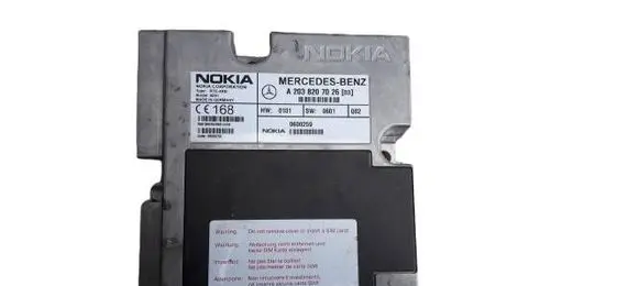 Mercedes-Benz ML W163 Phone control unit/module A2038207026 0600259 350109200601