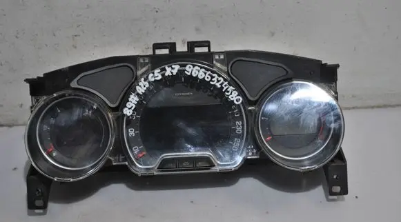 Citroen C5 Speedometer (instrument cluster) 9666324580 PE0002032 23227800041278