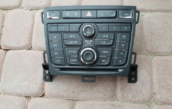 Opel Zafira C Climate control unit 13474066