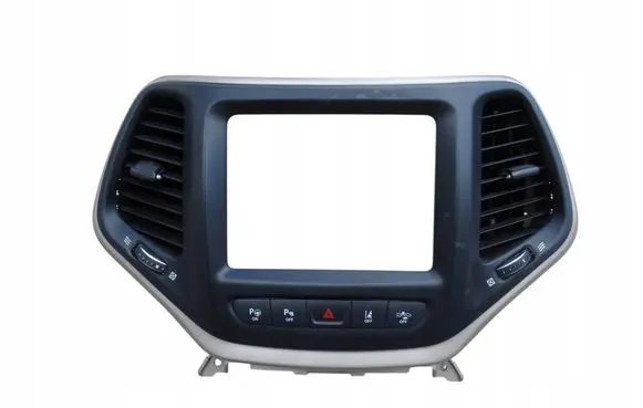 Jeep Cherokee Radio/GPS head unit trim P68143781AB 0415000074768007 3487013106