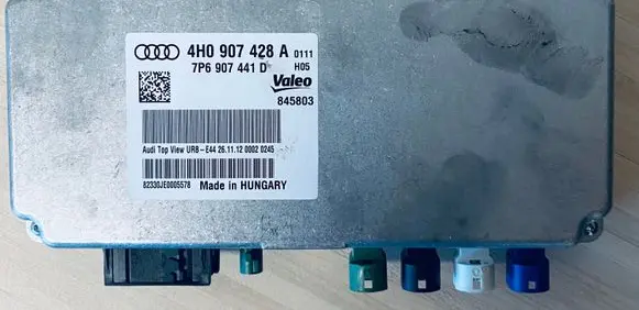 Audi A7 S7 4G Video control module 4H0907428A