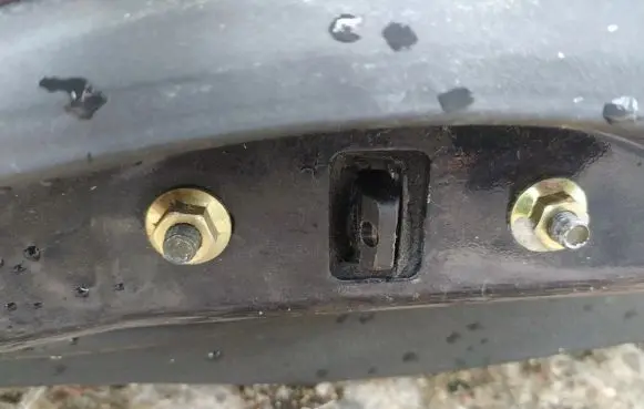 Mazda Xedos 9 Rear door check strap stopper