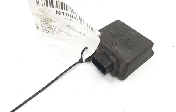 Jeep Wrangler Other control units/modules 56004262 60043