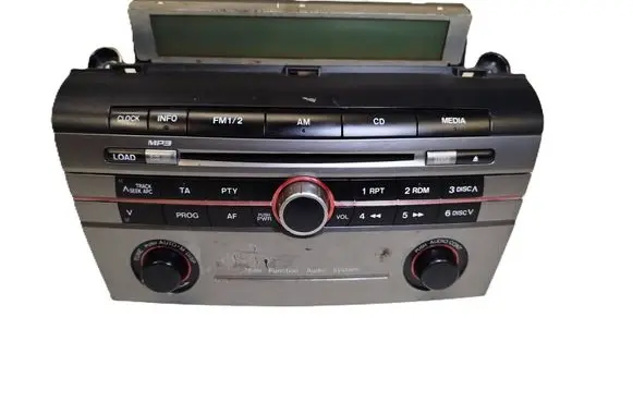 Mazda 3 I Radio/CD/DVD/GPS head unit 10R023001 14797526 BP4S79EG0
