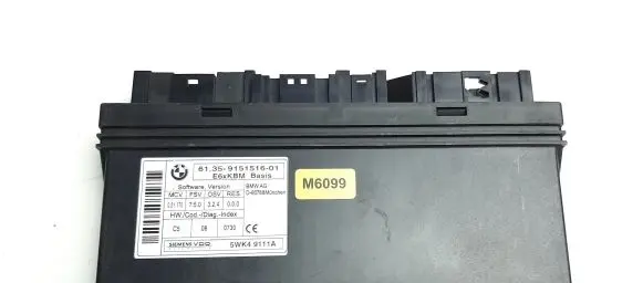 BMW 5 E60 E61 Comfort/convenience module 9151516 M6099
