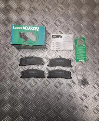 Toyota Previa (XR30, XR40) II Brake pads (rear) GDB1138