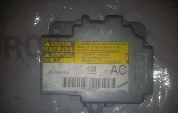 Opel Vectra B Airbag control unit/module 90464705AC HC11E9