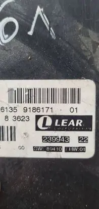 BMW 5 E60 E61 Central body control module 9186171 239943