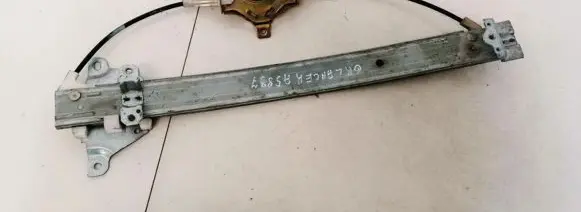 Sliding door window regulator with motor