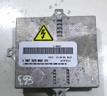 BMW 6 E63 E64 Headlight ballast module Xenon 1307329082
