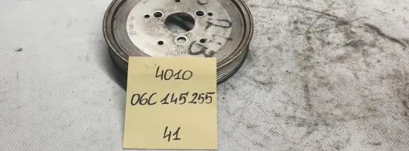 Audi A6 S6 C6 4F Power steering pump pulley 06C145255