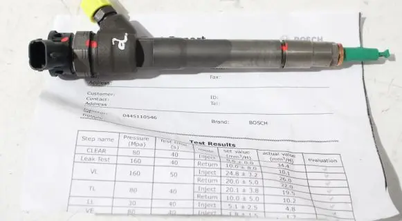 Renault Trafic III (X82) Fuel injector 0445110546
