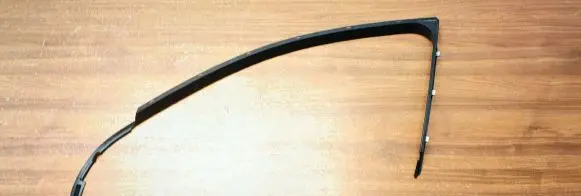 Volvo S80 Front door window/glass frame 