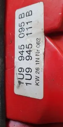 Skoda Octavia Mk1 (1U) Rear/tail lights 1U9945095B