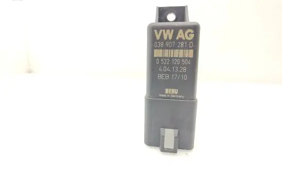 Volkswagen Caddy Glow plug pre-heat relay 038907281D 4041328 0522120504