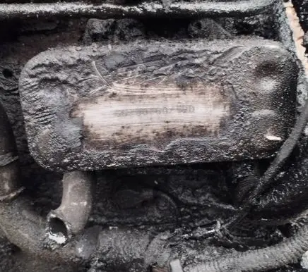 Opel Astra G Engine oil radiator 