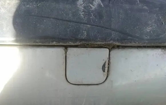 Peugeot 807 Rear bumper row hook cap/cover 