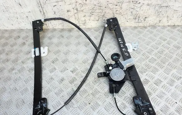 Front door window regulator with motor