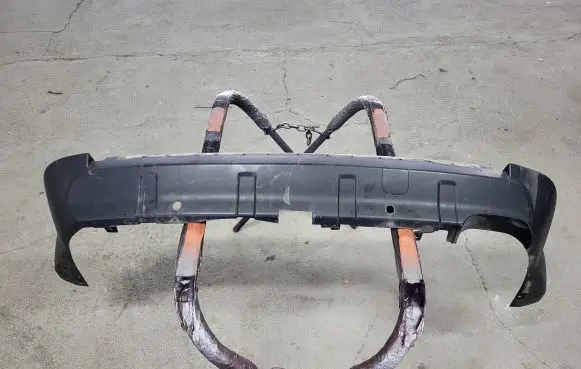 Rear bumper lower part trim