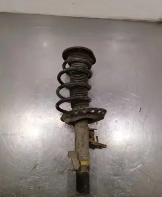 Front shock absorber with coil spring