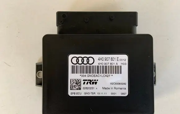 Audi A6 S6 C7 4G Hand brake control module 4H0907801E 4H0907801A