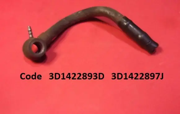 Opel Vivaro Power steering hose/pipe/line 3D1422893D 3D1422897J