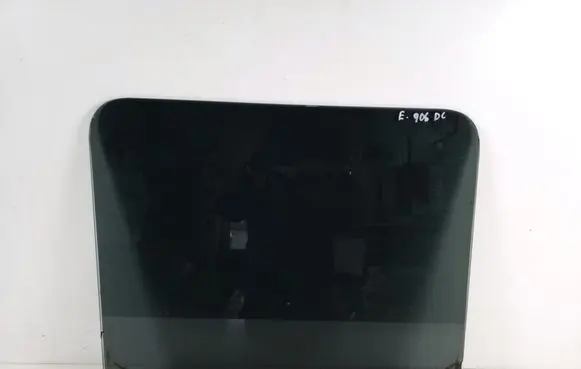 Rear door window glass