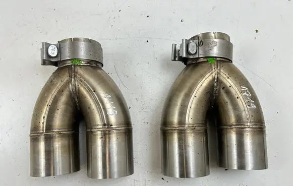 BMW M5 Muffler ending 