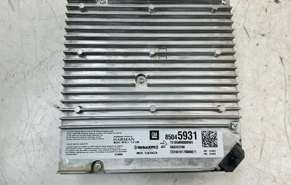 Chevrolet Corvette C8 Other control units/modules 85045931 588352398