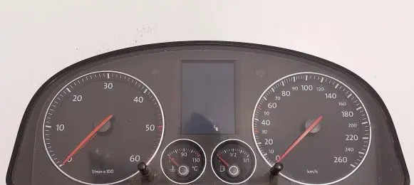 Volkswagen Touran I Speedometer (instrument cluster) 1T0920872A V0003000 VWZ7Z0E2829191