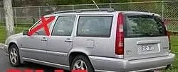 Volvo S70 V70 V70 XC Front door window glass four-door 43R00024 PK120EF15RR20