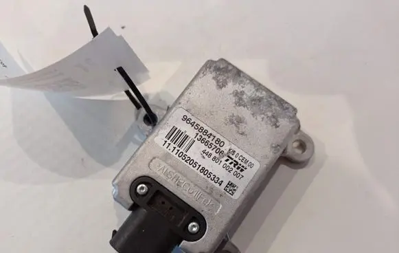 Peugeot 407 ESP acceleration yaw rate sensor 9645884180 13665706 448801002007