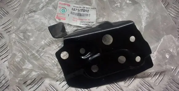 Toyota Venza Radiator support slam panel bracket 557170T010