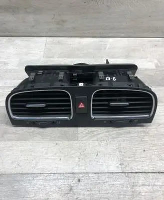 Volkswagen Golf VI Dash center air vent grill 5K0815736D