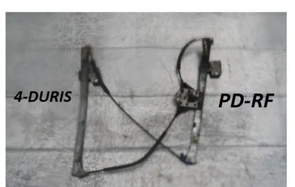 Volkswagen Vento Front door manual window regulator 1H0837401