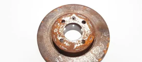 Volkswagen PASSAT B3 Front brake disc neventiliuojamas