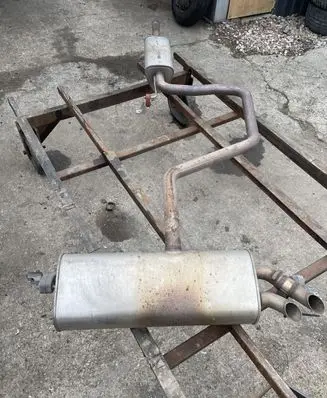Volkswagen Tiguan Muffler/silencer 5QF253211E 5QF253611K