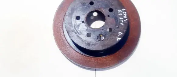 Lexus GS 300 350 430 450H Rear brake disc ventiliuojamas