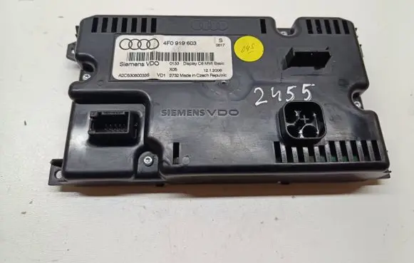 Audi A6 S6 C6 4F Screen/display/small screen 4F0919603 1212006 A2C53080033S