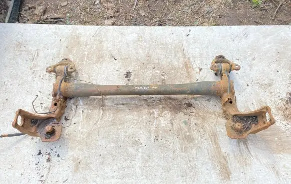 Rear axle beam