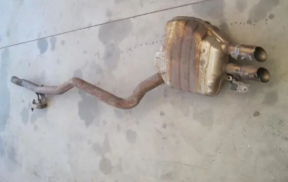 Audi A4 S4 B8 8K Muffler/silencer 8K0253611BH
