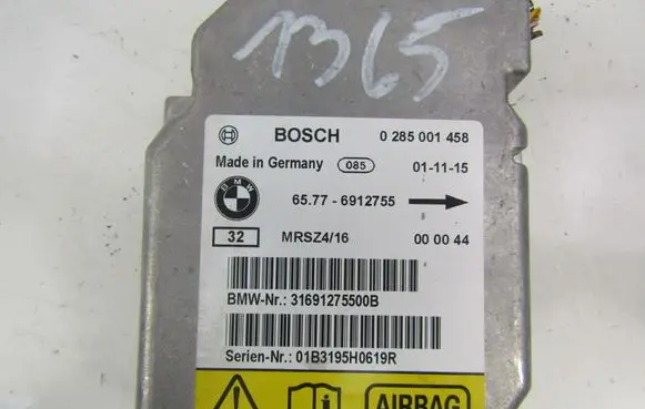 BMW 3 E46 Airbag control unit/module 6912755