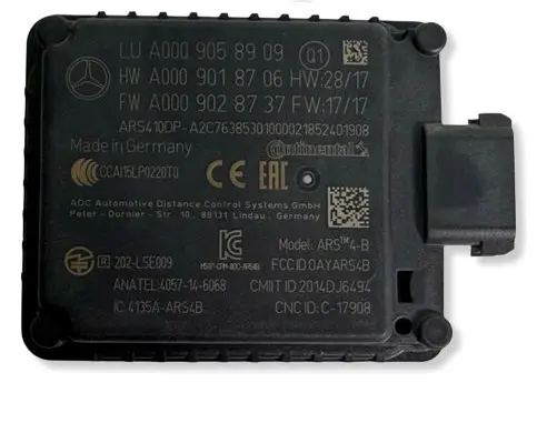 Mercedes-Benz E W238 Distronic sensor radar A0009058909 A0009059715 A0009058208