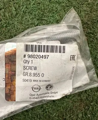 Opel Astra G Other engine bay part 98020497