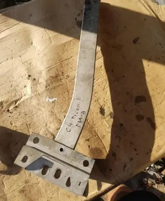 Front bumper shock/impact absorber