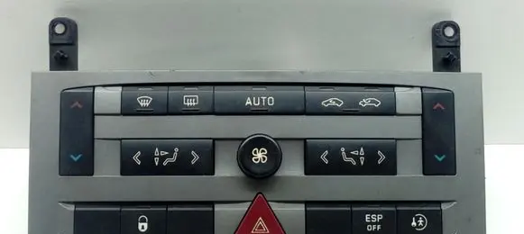 Peugeot 407 Climate control unit 96573322YW02