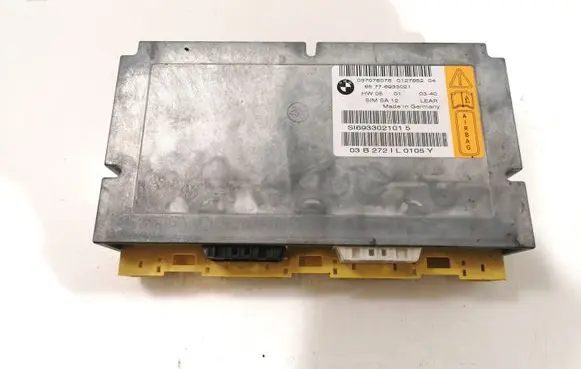 BMW 7 E65 E66 Airbag control unit/module 65776933021