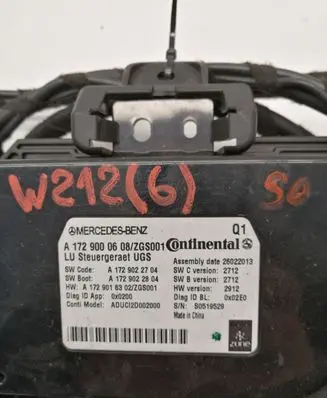 Mercedes-Benz E W212 Other control units/modules A1729000608